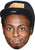 Lil Wayne Jb - Music Star Fancy Dress Cardboard Celebrity Face Mask - Fancy Dress Party Mask 2026