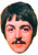 Paul Mccartney Jb - Music Star Fancy Dress Cardboard Celebrity Face Mask - Fancy Dress Party Mask 2026