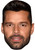 Ricky Martin Jb - Music Star Fancy Dress Cardboard Celebrity Face Mask - Fancy Dress Party Mask 2026