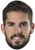 Isco Fancy Dress Face Mask 2026 Jb - Footballer Fancy Dress Cardboard Celebrity Face Mask - Fancy Dress Party Mask 2026
