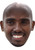 Mo Farah Jb - Athletics Fancy Dress Cardboard Celebrity Face Mask - Fancy Dress Party Mask 2026