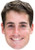 John Isner Fancy Dress Face Mask 2026 Jb - Tennis Fancy Dress Cardboard Celebrity Face Mask - Fancy Dress Party Mask 2026