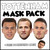 Tottenham Champions League Mask Pack 1 HARRY KANE, DELE ALI, KIERAN TRIPPIER, AND FREE POCHETINO