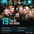Personalised stag do face masks, pack of 19, printed from your photo on thick 350gsm card