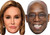 Caitlyn Jenner & Ian Wright Celebrity Face Mask - Fancy Dress Party Mask 2026 Pack Im A Celebrity