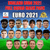 Euro 2026 Mask Full Squad Pack Euro 2026 Football Party Face Mask