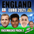 Rashford Foden Southgate Kane Euro 2026 Football Party Face Mask