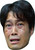 Scared Guy Squid Game Celebrity Fancy Dress Cardboard Face Mask