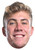 Rasmus Hojlund Football Celebrity Party Face Fancy Dress Cardboard Mask