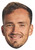 Daniil Medvedev Tennis Celebrity Party Face Fancy Dress Cardboard Mask