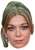 Becky Hill Celebrity Party Face Mask | Fancy Dress Cardboard Mask