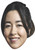 Maya Erskine Celebrity Party Face Mask | Fancy Dress Cardboard Mask