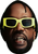 Juicy J Celebrity Party Face Mask | Fancy Dress Cardboard Mask