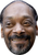Snoop Dogg 2025 Celebrity Party Face Mask | Fancy Dress Cardboard Mask