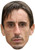 Gary Neville2 Celebrity Party Face Mask | Fancy Dress
