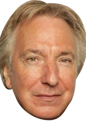 Alan Rickman Celebrity Face Mask