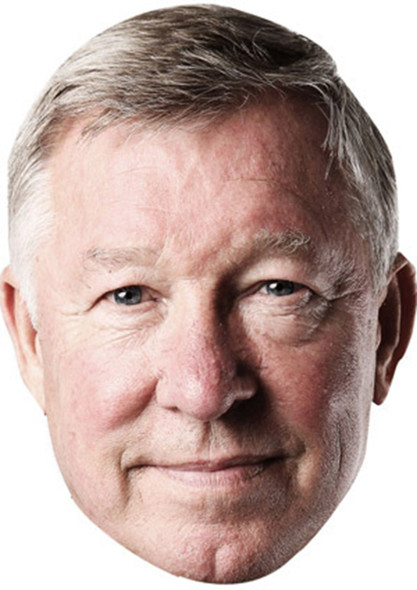 Alex Ferguson 3 Celebrity Face Mask