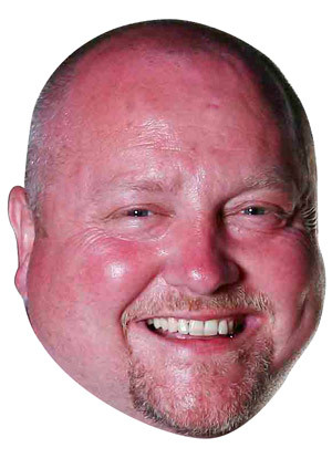 Andy Hamilton Darts Celebrity Face Mask