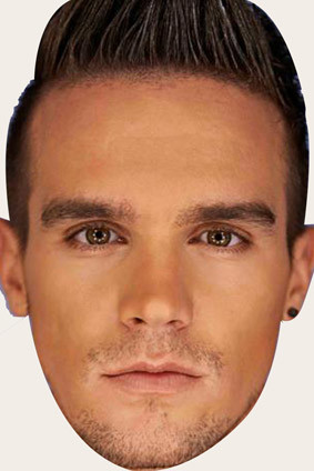 Gary Beadle Celebrity Face Mask