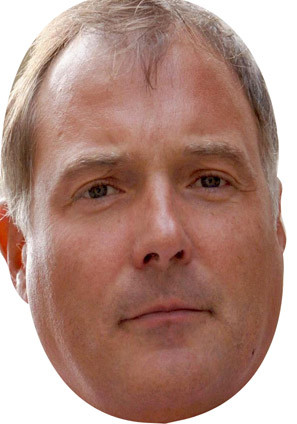 John Leslie Celebrity Face Mask