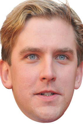 Matthew Crawley Celebrity Face Mask