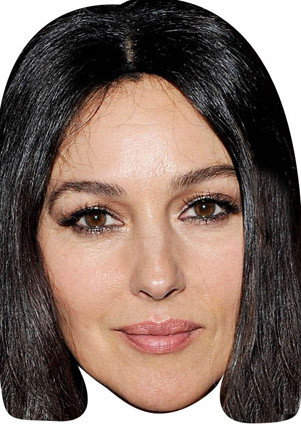 Monica Bellucci Celebrity Face Mask