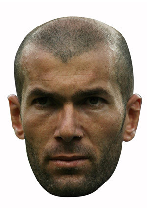 Zinedine Zidane Celebrity Face Mask
