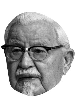 Colonel Sanders Celebrity Face Mask