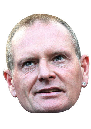 Gazza Celebrity Face Mask