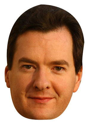 George Osborne Celebrity Face Mask