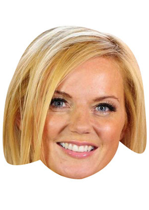 Ginger Spice Celebrity Face Mask