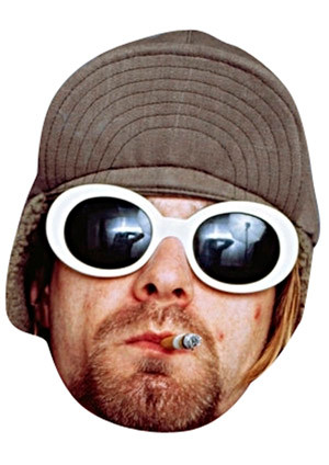 Kurt Cobain Celebrity Face Mask