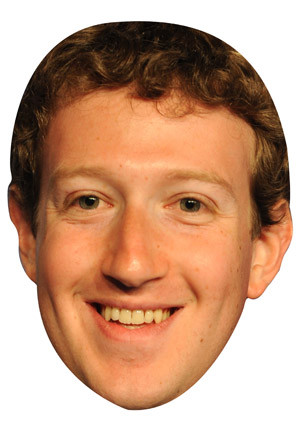 Mark Zuckerberg Facebook Creator Celebrity Face Mask