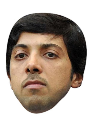 Sheikh Mansour Celebrity Face Mask