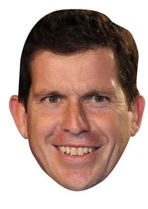 Tim Henman Celebrity Face Mask