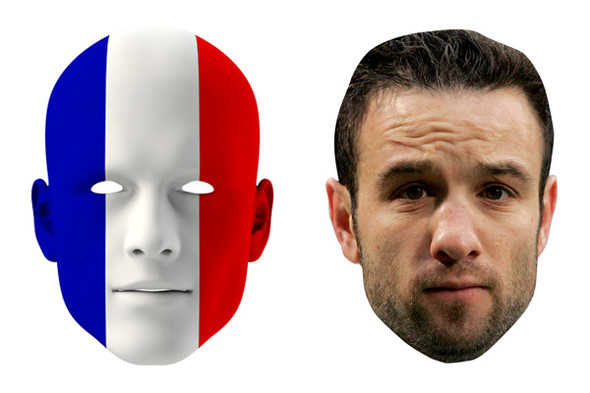 France World Cup Face Mask Pack Valbuena