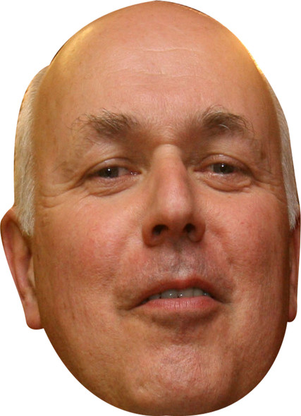 Iain Duncan Smith Politician Celebrity Party Face Mask | Fancy Dress