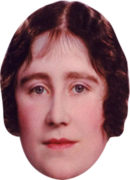 Queen Mum Young Politician Celebrity Party Face Mask | Fancy Dress
