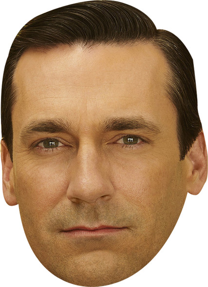 Jon Hamm Don Draper Madmen Face Mask
