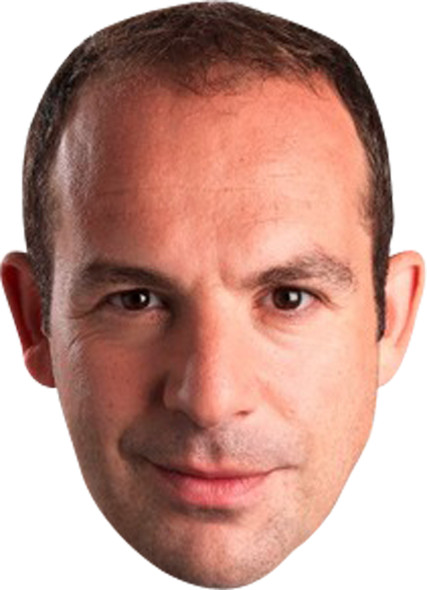 Martin Lewis Tv Star Celebrity Party Face Mask | Fancy Dress