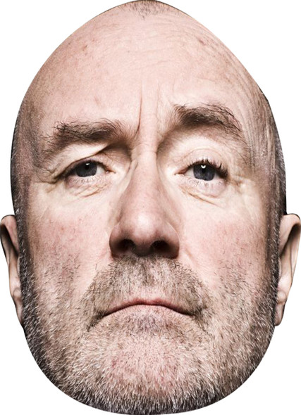 Phil Collins Music Face Mask