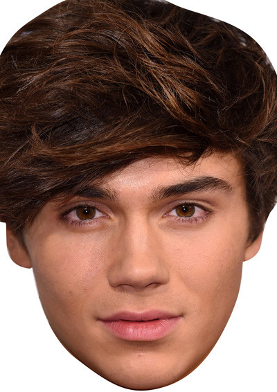George Shelley Im A Celeb 2018 Celebrity Face Mask
