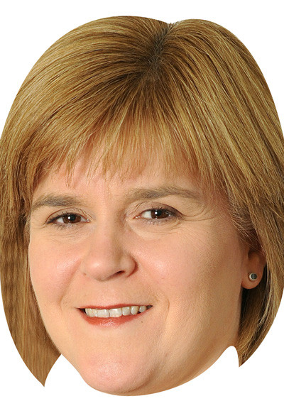 Nicola Sturgeon Politicians 2018 Celebrity Face Mask