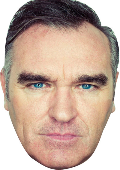 Morrisey Music Star 2018 Celebrity Face Mask