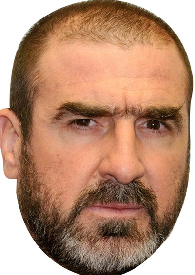 Eric Cantona Football 2018 Celebrity Face Mask
