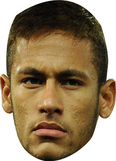 Neymar Football 2018 Celebrity Face Mask