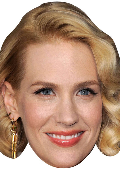 January Jones Movies Stars 2018 Celebrity Face Mask