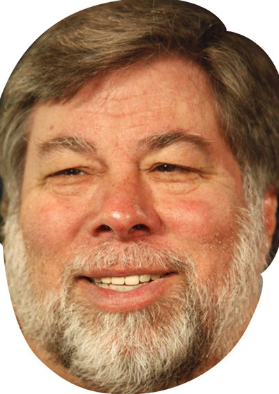 Steve Wozniak Movies Stars 2018 Celebrity Face Mask