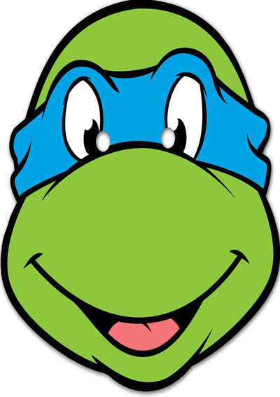 Leonardo Turtles Mask Tv Stars 2018 Celebrity Face Mask