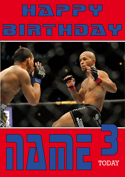 Demetrious Johnson Personalised Card